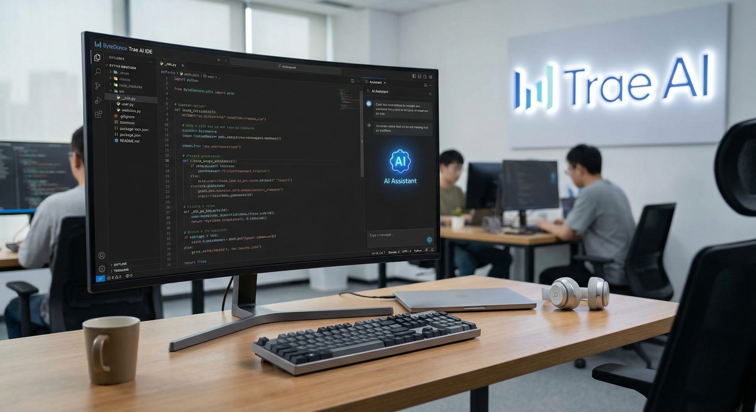 字节跳动Trae发布！中国首个AI原生IDE，程序员要失业了？-修愚