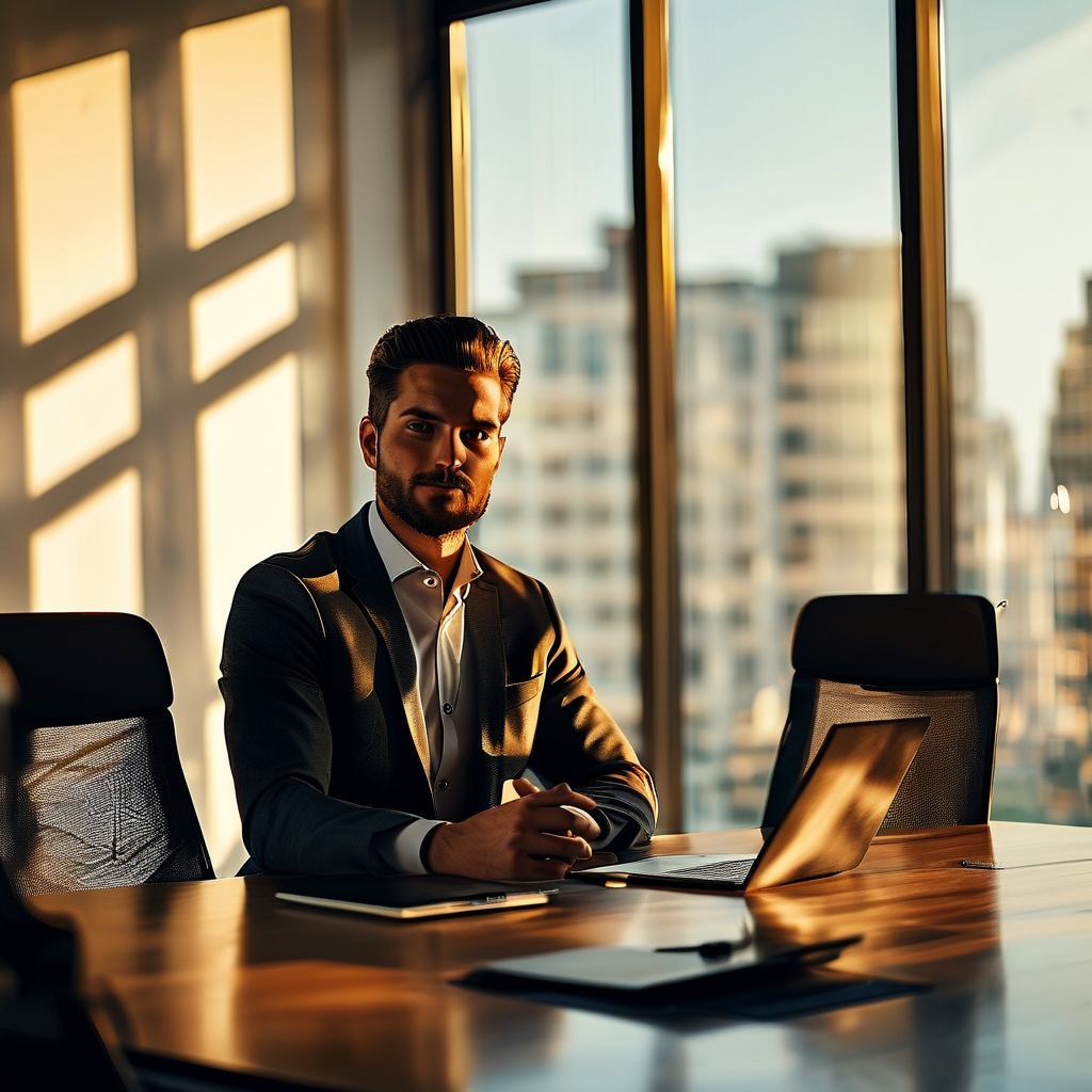 职场精英自信表达专业形象