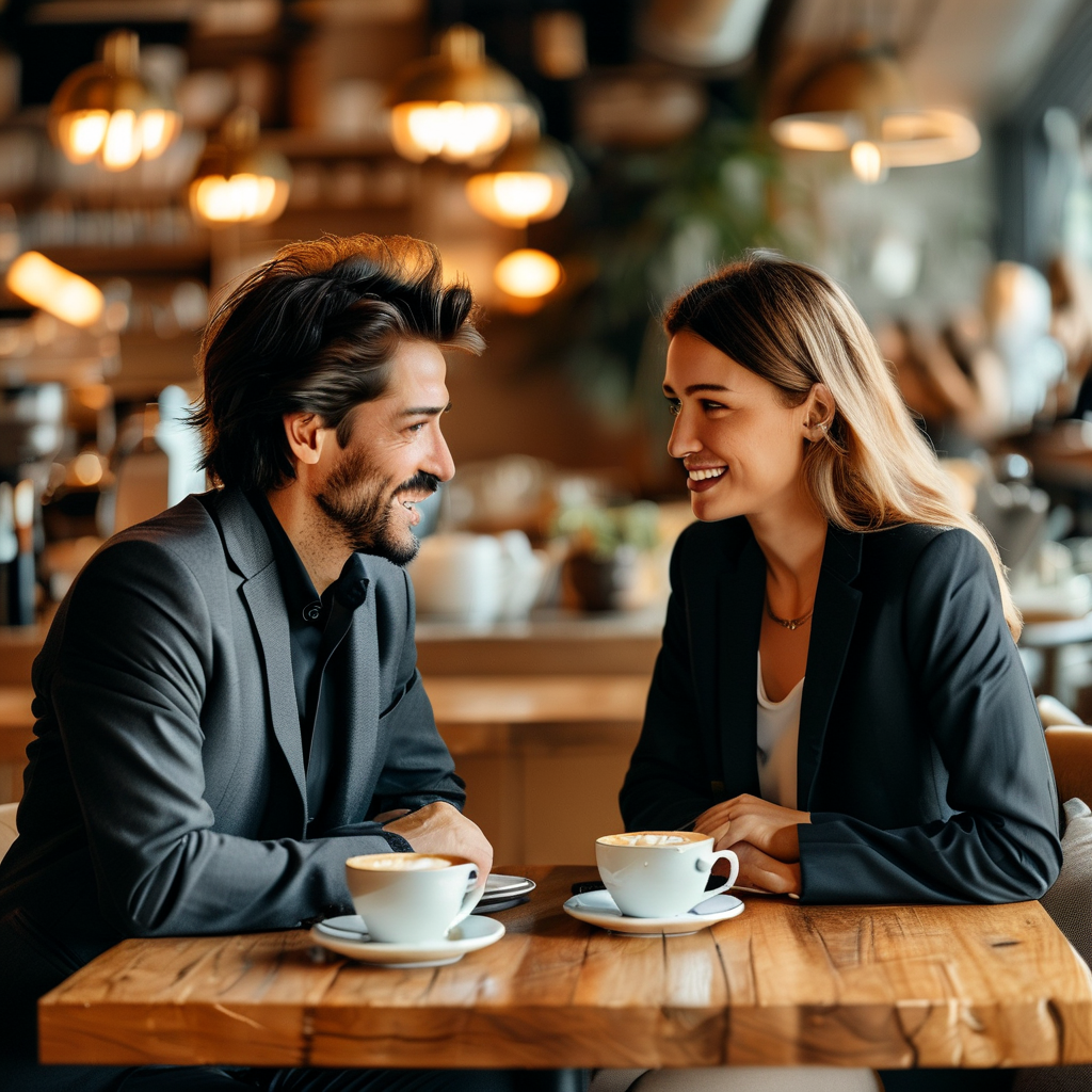商务沟通深度对话场景