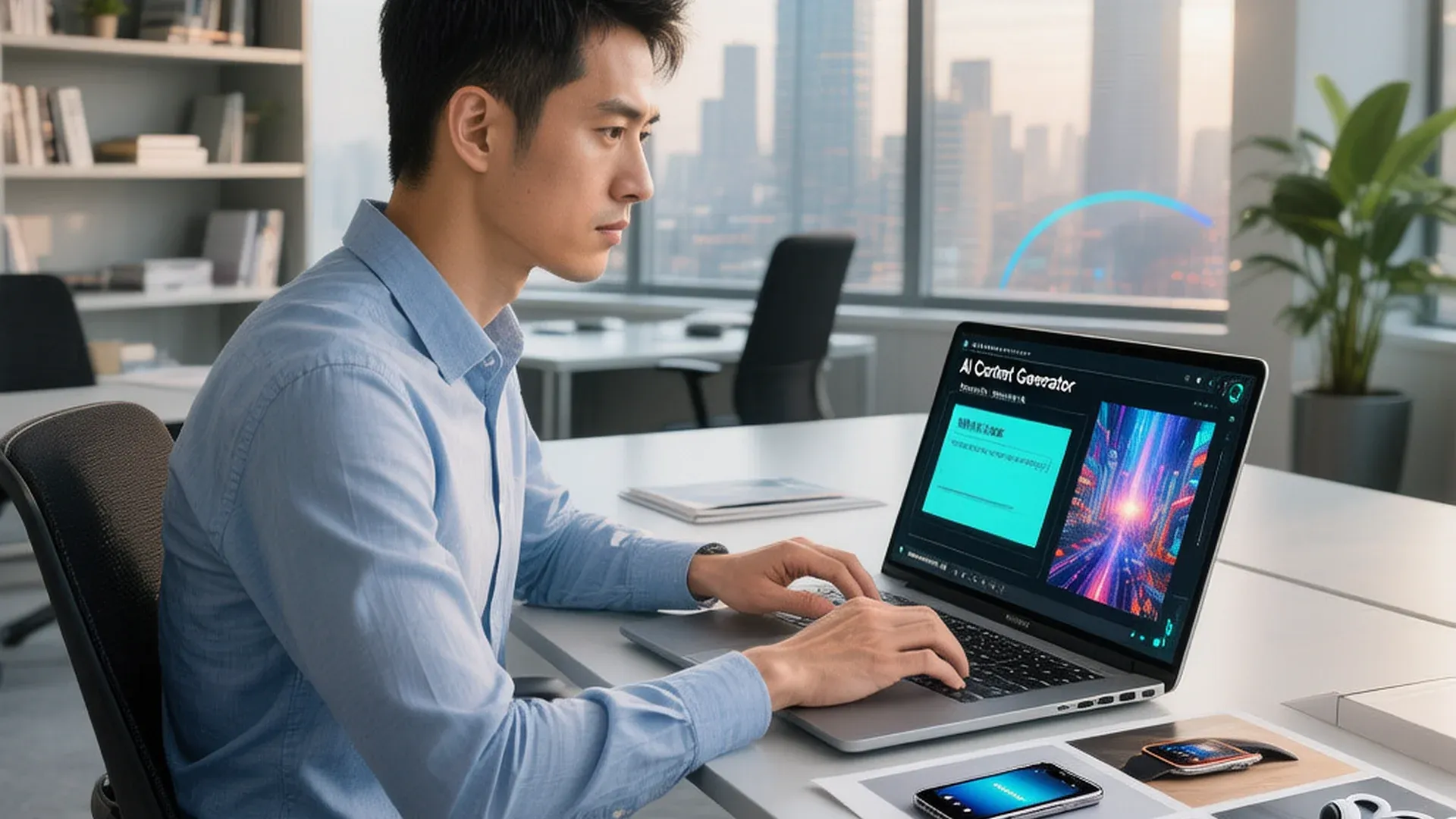 AI批量生成营销内容,义乌商户案例展示